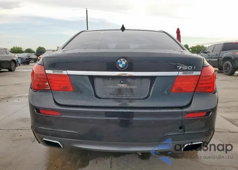 2012 BMW 750 I z USA, uszkodzony, nr VIN WBAKA8C55CDY99931